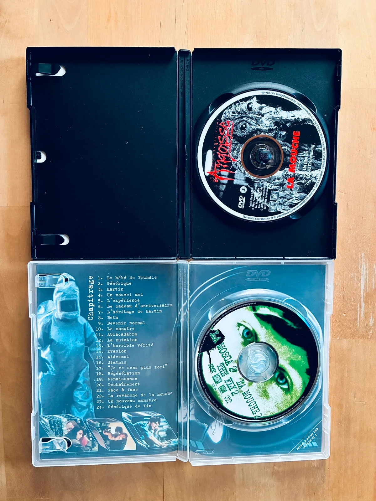Lot 2 DVD La Mouche 1 et 2. – photo 2